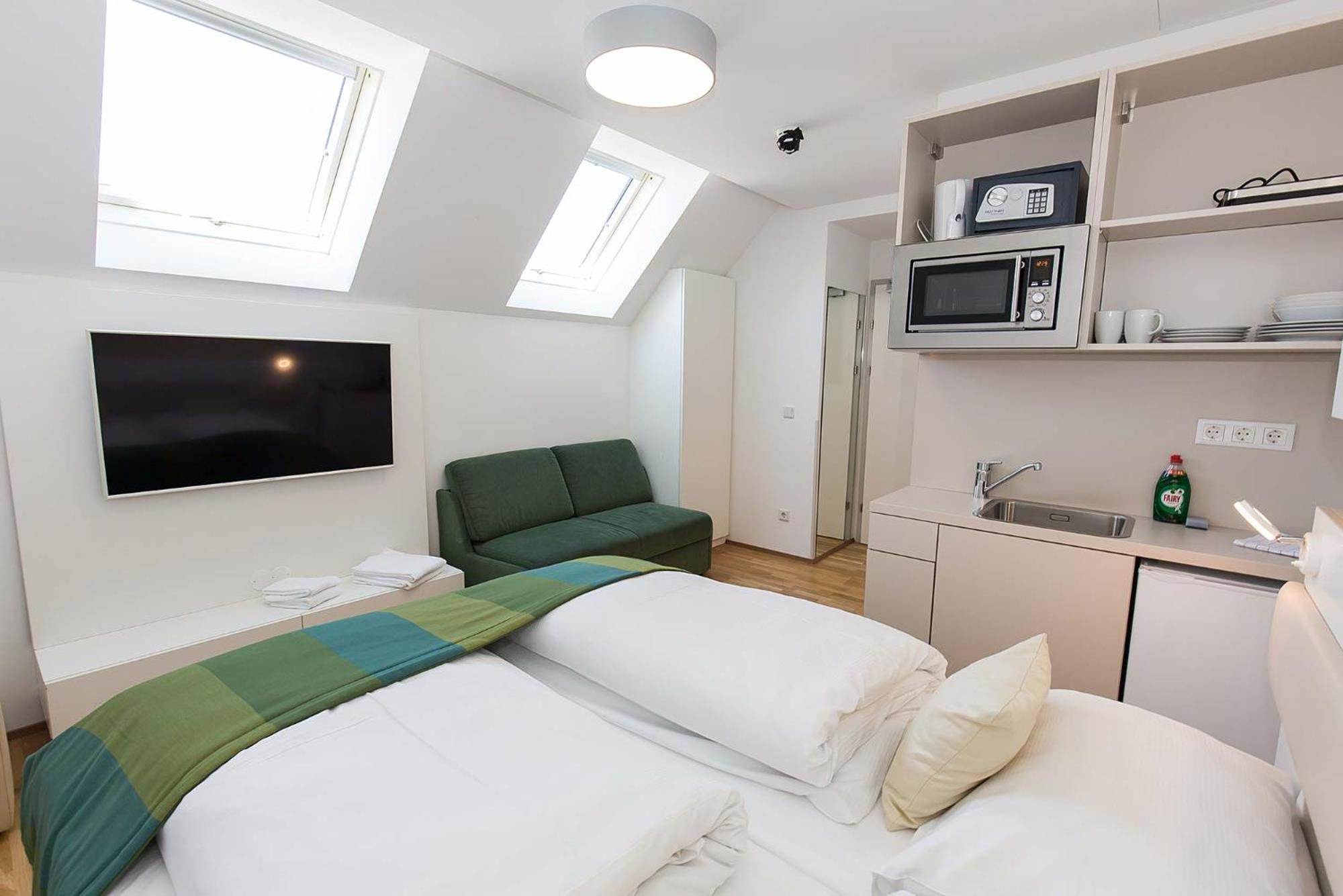 Smart Apart Living - Wien Hauptbahnhof - Self Check-In Kamer foto