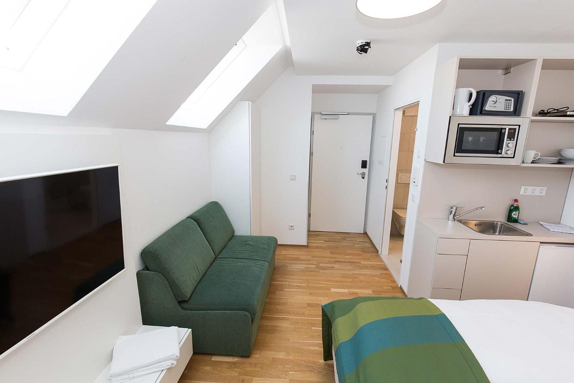 Smart Apart Living - Wien Hauptbahnhof - Self Check-In Kamer foto